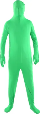 Produktbild von Fotografie Grüner Chromakey-Body Uni-Stretch-Erwachsenenkostüm Verschwindender Mann zum Schießen 170 cm