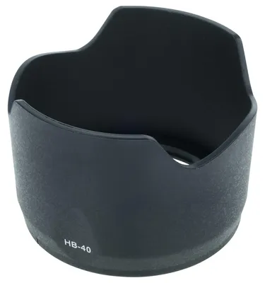 Produktbild von vhbw Gegenlichtblende für 77mm Objektiv, tulpenförmig, Bajonettverschluss, 10,8 cm, schwarz
