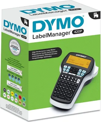 Obrázok produktu pre DYMO LabelManager 420P ABC UK, ABC, D1, Tepelný prenos, 180 x 180 DPI, 12 mm/s, Kábel