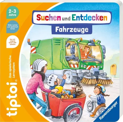 Productafbeelding van Ravensburger tiptoi® Zoeken en Ontdekken - Voertuigen 49269