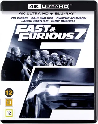 Produktbild von Fast & Furious 7 (nur Originalversion) [BLU-RAY 4K+BLU-RAY]
