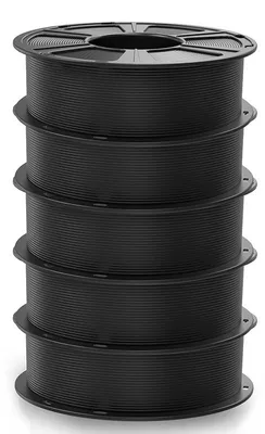 Obrázek produktu pro Filament Geeetech PLA 1,75 mm, 5 kg, materiál pro 3D tiskárny FDM, přesná kvalita tisku, vysoká kvalita, kompatibilní s běžnými 3D tiskárnami, černá