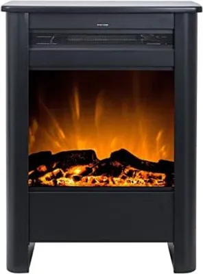 Zdjęcie produktu dla Kominek elektryczny 46 cm, 1500 W, czarny