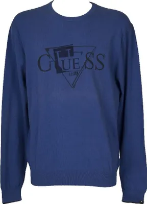 Immagine prodotto di Maglia uomo manica lunga girocollo misto cotone GUESS articolo M44R69 Z0990, XL, Cotone 75%,Poliammide 25%