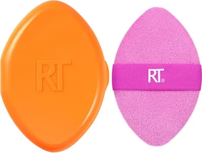 Produktbild von Real Techniques Miracle 2-in-1 Powder Puff + Travel Case Make-up Schwämmchen