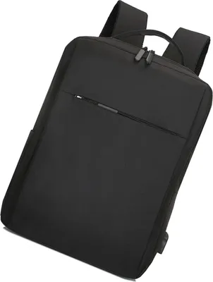 Zdjęcie produktu dla Podróżny plecak na laptopa z portem ładowania USB Duża pojemność Oddzielna komora Plecaki biznesowe Pasuje do 15/17-calowej torby na komputer