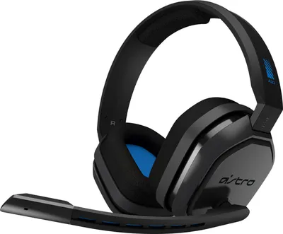 Produktbild von ASTRO Gaming A10, Kabelgebunden, Gaming, 20 - 20000 Hz, 757,5 g, Kopfhörer, Grau, Blau