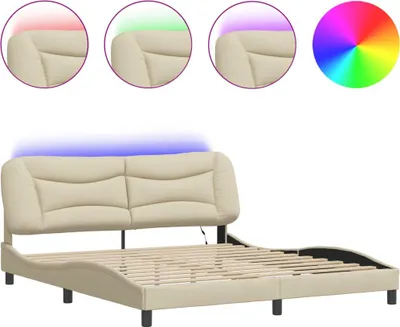 Obrázek produktu pro VidaXL 3213723, Krémová, 185 cm, 2,18 m, 74,5 cm, 1800 x 2000 mm, 1 kusů