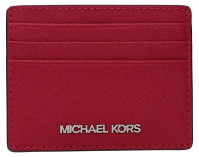 Produktbild von Michael Kors Kartenetui aus Leder in Rot 35H6STVD7LDKRASPBERRY