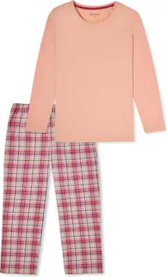 Produktbild von Schiesser Schlafanzug lang peach whip 48