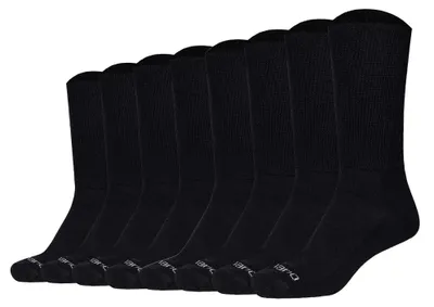 Produktbild von Camano Uni Socken, 8er Pack - Organic Diabetic Socks, Diabetiker-Socken, einfarbig Schwarz 43-46