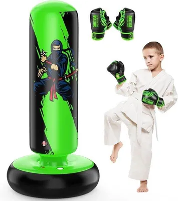 Obrázek produktu pro Nafukovací boxovací pytel pro děti, 66 palců