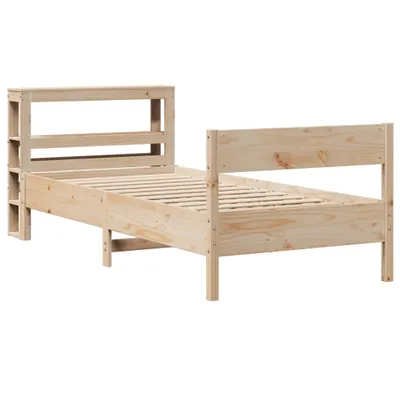 Produktbild von Massivholzbett ohne Matratze 75x190 cm Kiefernholz