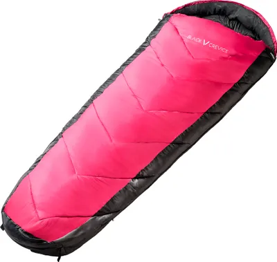 Produktbild von BLACK CREVICE - Kinder & Jugend Mumien Schlafsack - Länge 165 cm - Farbe: Pink