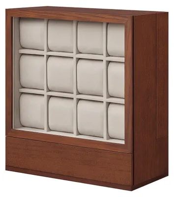 Produktbild von Horlogebox - Horloge-organizer - MDF, fluweel, acryl - 15 x 29,5 x 32,5 cm