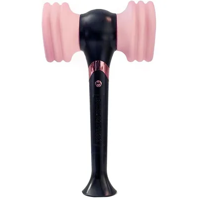 Produktbild von K-Pop Fanartikel Set Pinker Leuchthammer 30cm mit Sammelkarten und Armband für Konzerte Partys Fan-Sammlung