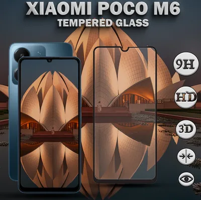 Obrázek produktu pro Xiaomi Poco M6 - Tvrzené sklo 9H - Vysoce kvalitní 3D ochrana displeje