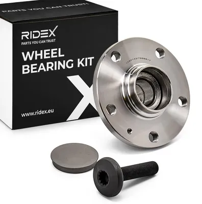 Produktbild von RIDEX Radlagersatz Hinten für VW Golf VII Schrägheck (5G1, BQ1, BE1, BE2) 654W0005
