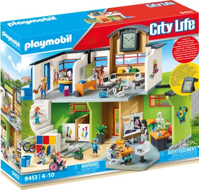 Produktbild von PLAYMOBIL City Life 9453 Große Schule mit Einrichtung