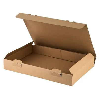 Produktbild von 25x Versandkarton 343x250x49mm schnelle Aufrichtung mit Steckverschluss Maxibrief und Warensendung braun