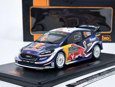 Obrázok produktu pre Ford Fiesta WRC #2 E.Evans/D.Barritt MS Sport Red Bull Rallye Monte Carlo 2018 IXO 1:24