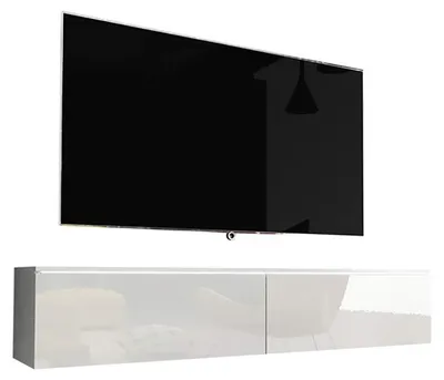 Zdjęcie produktu dla Szafka E-COM do montażu urządzeń LCD/plazmowych, model KANE, szerokość 140 cm