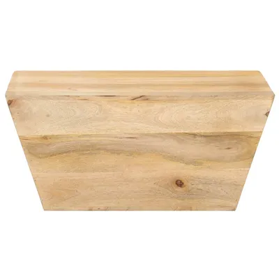 Immagine prodotto di Tavolino Salotto a Forma di V 66x66x30 cm Legno Massello Mango