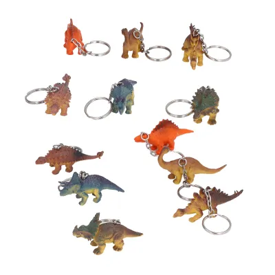 Zdjęcie produktu dla Breloki do kluczy z dinozaurami, breloki do kluczy ze zwierzętami, breloki do kluczy z dinozaurami, breloki z modelami dinozaurów, breloki z symulacją zwierząt, breloki z modelami dinozaurów