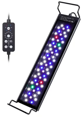 LED-Aquariumlampe 18W Vollspektrum 24/7 für 45-60 cm Becken