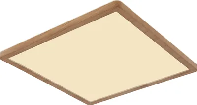 Produktbild von Globo Lighting Deckenleuchte Kunststoff holzoptik, LED