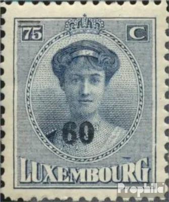 Produktbild von Briefmarken Luxemburg 1927 Mi 198 postfrisch Aufdruckausgabe