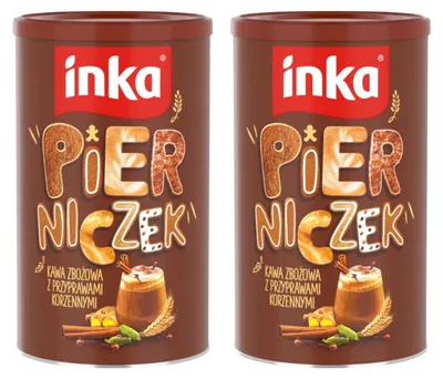 Produktbild von Inka Getreidekaffee Lebkuchen 2x 120g - Malzkaffee mit Gewürzen instant