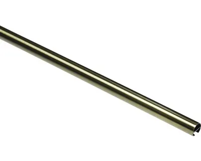 Produktbild von Gardinia Gardinenstange mit Innenlauf I Ø 16 mm messing-antik 120 cm