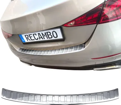Zdjęcie produktu dla Chromowana osłona zderzaka ze stali nierdzewnej odpowiednia dla Mercedes C-Class Saloon | W206 | BJ od 2021&gt