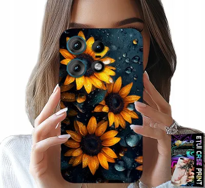 Obrázek produktu pro Etui Do Motorola Edge 50 Ultra - Słoneczniki, Słonecznik, Kwieciste Wzory