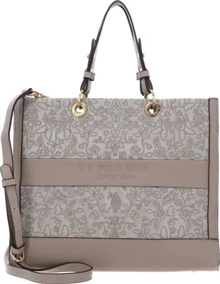 Produktbild von U.S. POLO ASSN. Shopper Schultertasche New Canyon Double Handle Bag Oyster beige