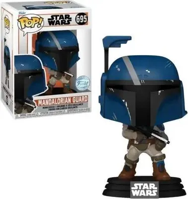 Zdjęcie produktu dla Funko POP Star Wars 695 Mandalorian Guard  Special Edition Limitowana Figurka Kolekcjonerska