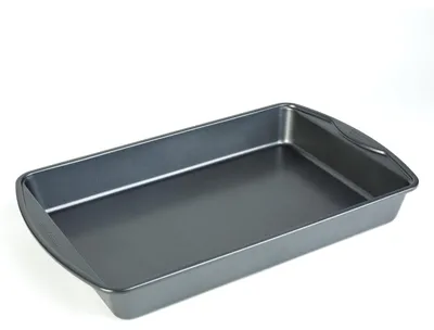Obrázok produktu pre Baker's Secret Classic Line Plech na pečenie M – plech s nepriľnavým povrchom – obdĺžniková forma na pečenie 44,3 x 26,9 cm – plech do rúry a na gril [BS10005-M]