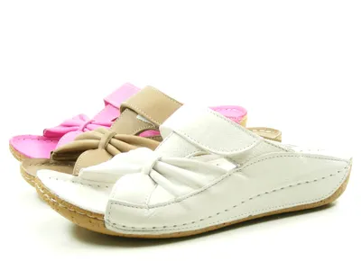 Produktbild von Andrea Conti 25303 Schuhe Damen Sandalen Comfort Pantoletten , Größe:41 EU, Farbe:Weiß
