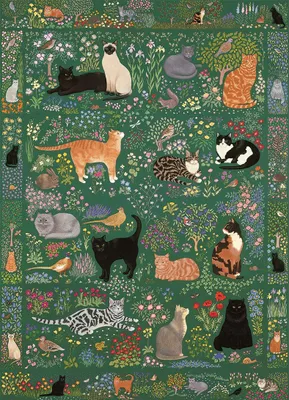 Immagine prodotto di GIBSONS Puzzle "Arazzo da giardino" - 1000 pezzi
