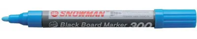 Produktbild von Snowman 300 Kreidemarker Blau Rundspitz