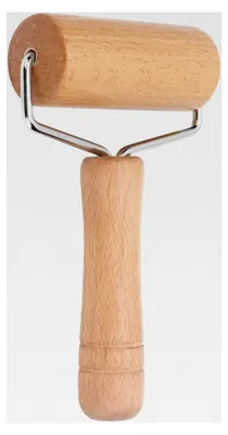 Produktbild von Nudelholz aus Holz, kleines Nudelholz, Mini-Nudelholz, antihaftbeschichtet, Teigrolle für Fondant, Pizza, Kuchen, Nudeln und Gebäck