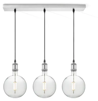 Produktbild von Besselink licht F258603-09,L111040-06, 3 Glühbirne(n), LED, E27, IP20, Silber