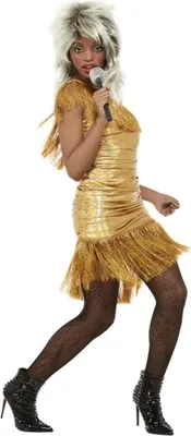 Image de Smiffys - Costume "Simply The Best Legend" - Femme SM2678 (S) (Or)