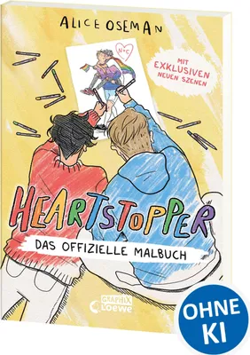 Produktbild von Heartstopper - Das offizielle Malbuch