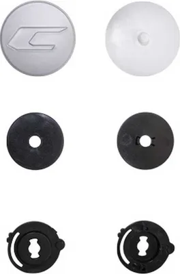 Produktbild von Silber Visier Befestigungssatz für CGM 191 PIX Jet Helm