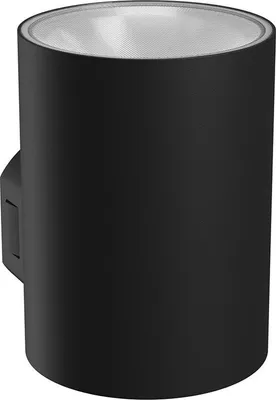 Produktbild von Spectrum LED Außenleuchte Wandlampe Torre Rund Schwarz IP54 9W 1000lm CCT 3000K/4000K/6000K 30°