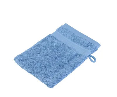 Produktbild von sleepling - liebling Waschhandschuh, 100% hochwertige Baumwolle, mit Schlaufe, 17 x 24 cm, waschbar & trocknergeeignet, weich, fjord