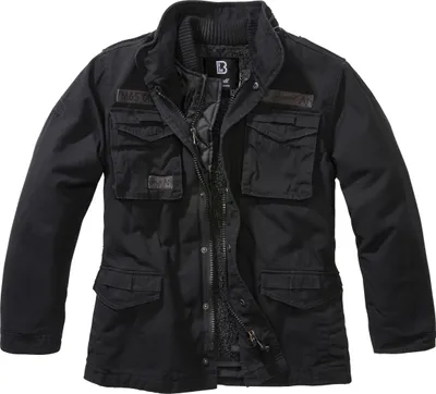 Produktbild von Brandit Kinder M65 Giant Outdoorjacke Größe 170/176 Farbe Schwarz