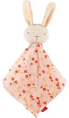 Produktbild von sigikid Schnuffeltuch Hase rosa geblümt - Die Sanften Sonstige